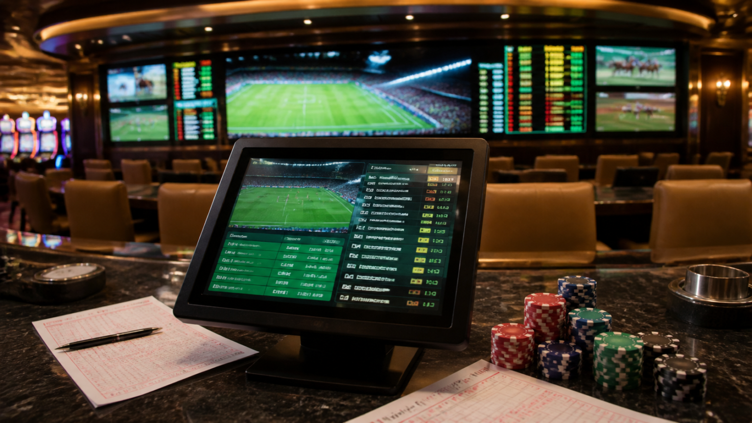 What Sports Betting Usually Covers: sports betting malaysia Sports betting malaysia scene with betting slips and casino chips
