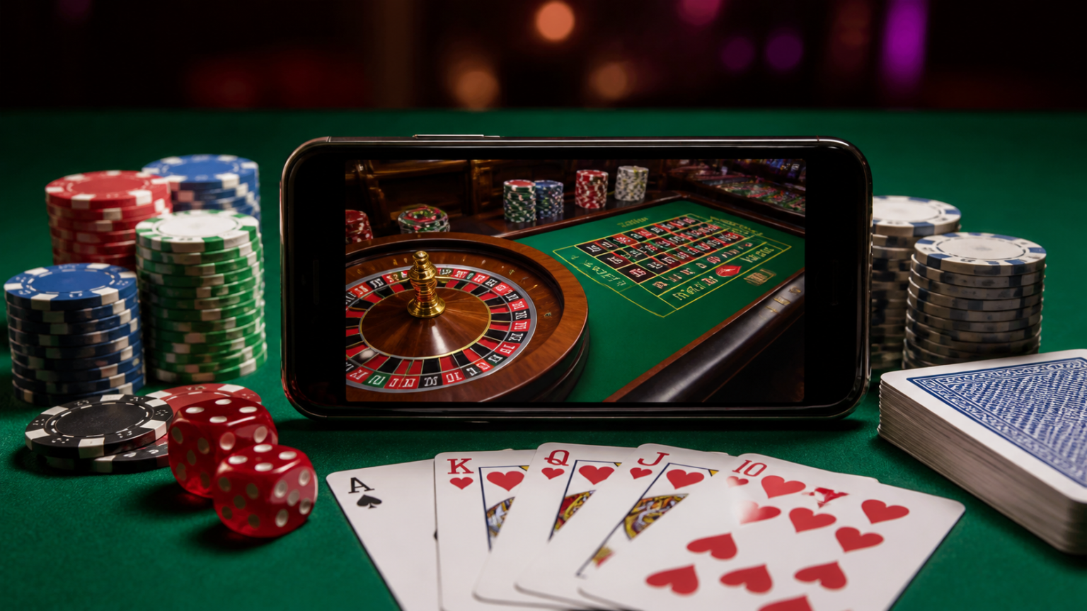 What to Know About crypto casino Singapore in Online Gaming Casino gaming setup with cards, chips, and a phone for crypto casino Singapore